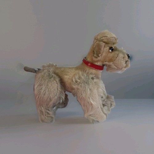 Steiff snobby tan poodle dog - snobby,
