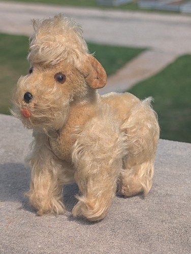 1950s german steiff tan mohair - 1950s,